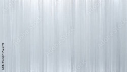 White plastic sheet with striped pattern and seamless background, transparent and clear