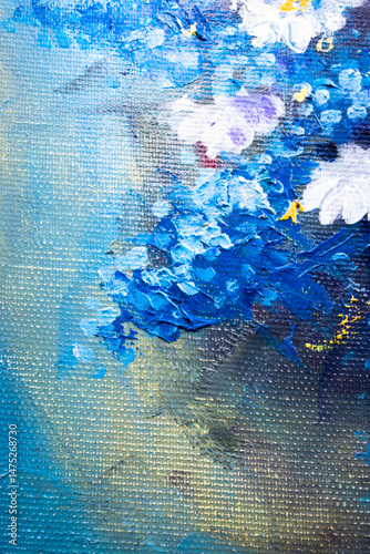 Painting, art that never fades, oil paints.
