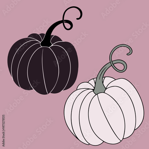 Pumpkin silhouette