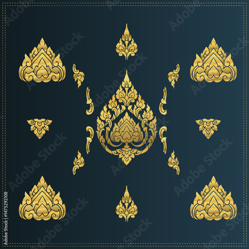 kbach khmer drawing vector khmer cambodia kh