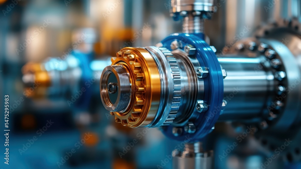 A close-up shot of an intricate, well-crafted industrial component showcasing precision engineering, reflecting the mechanics of contemporary machinery. A close-up shot of an intricate, well-crafted industrial component showcasing precision engineering, reflecting the mechanics of contemporary machinery.