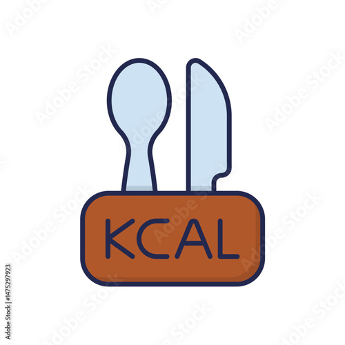 Calories Vector icon