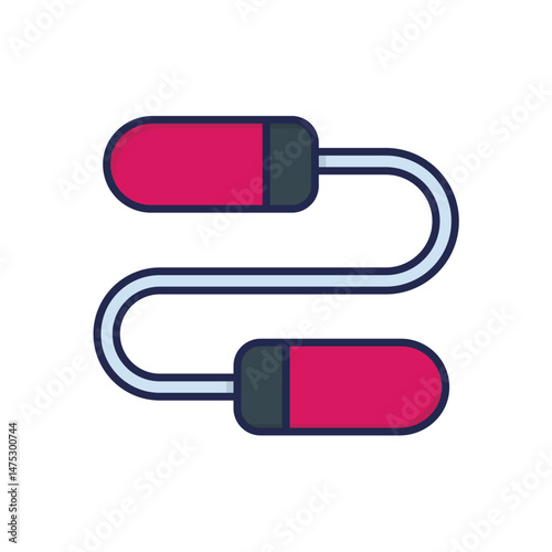 Jump Rope Vector icon