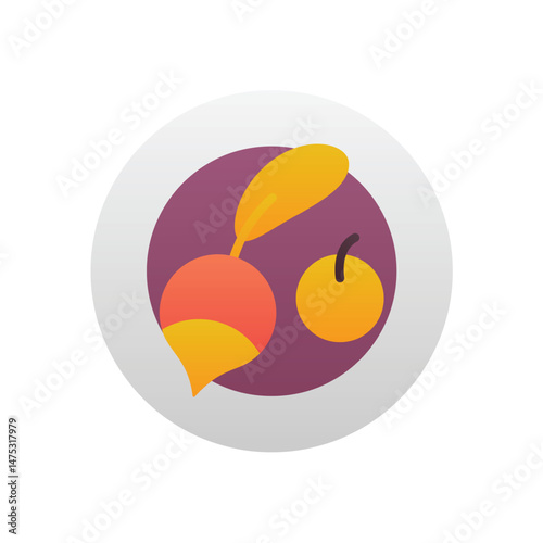 Healthy Food Vector icon