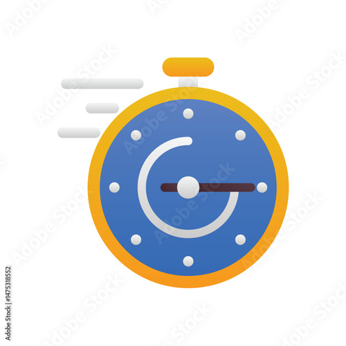 Stop Watch Vector icon