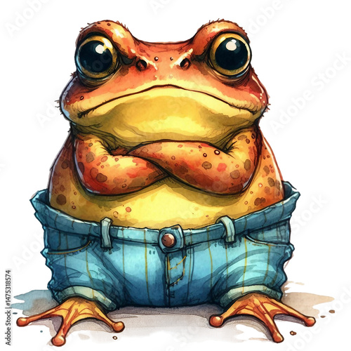 angry cartoon illustration