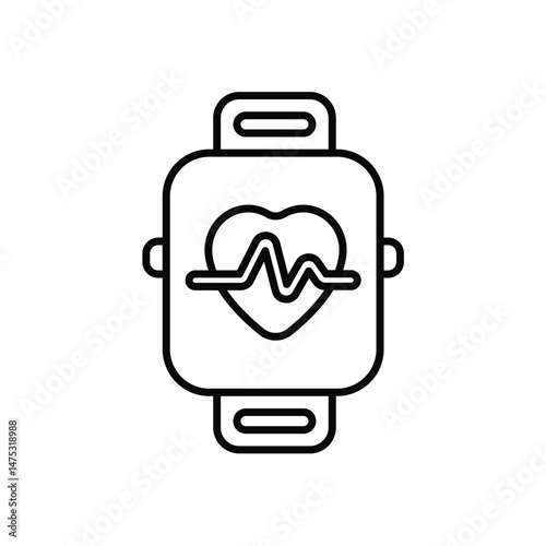 Smart Watch Vector icon