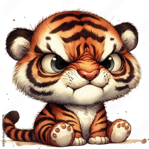 angry cartoon illustration