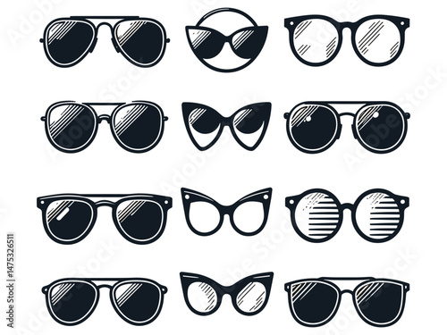 SunGlasses Vector Icon Pack