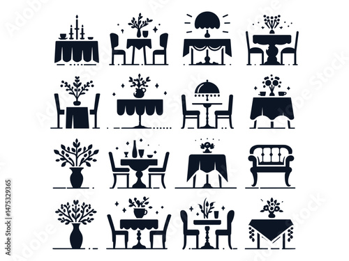 Tables Vector Icon Pack