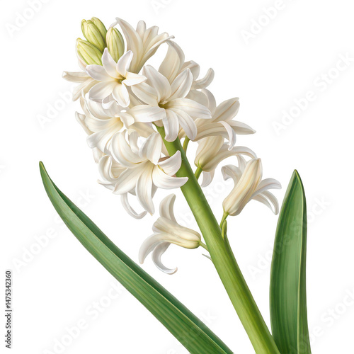 Hyacinth flower png spring bloom png fragrant flower png colorful hyacinth png bulb plant png garden flower png white background image