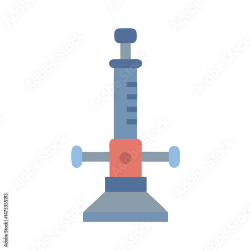 Minimalist jack illustration on White Background showing simple design