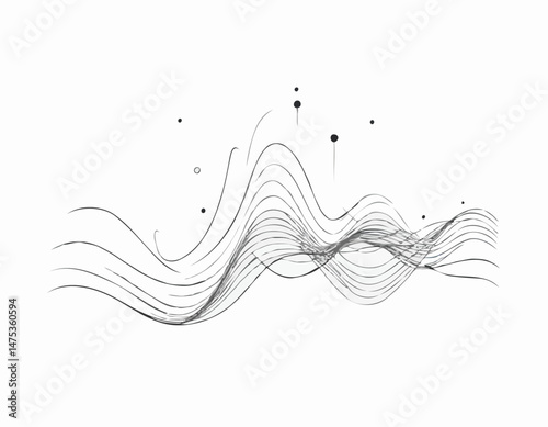 VPN Connection Line Art