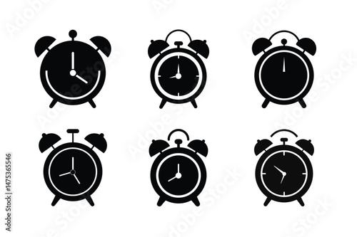 vector alarm clock