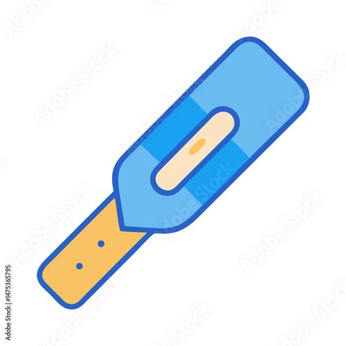 Illustration of a prepaid payment card on White Background