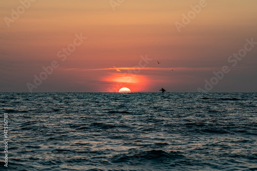 Sunset over the Gulf