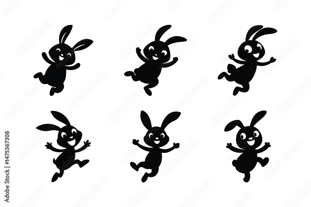 vector illustration of a rabbit vector illustration of a rabbit