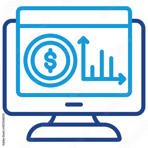 Financial Dashboard Icon