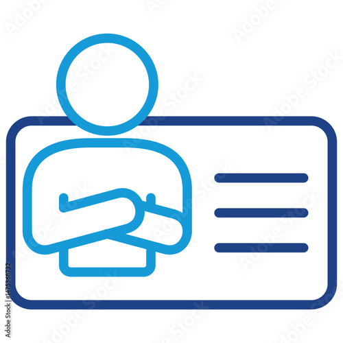 User Identity Card Icon