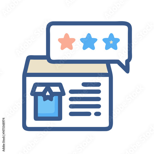 Online shopping with customer feedback and product rating system