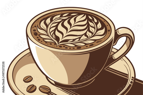 156 detailed close-up shot, stunning golden espresso, rich and thick crema, intricately textured surface, exquisite coffee art, premium high-quality ceramic mug, warm tones, dramatic lighting, minimal