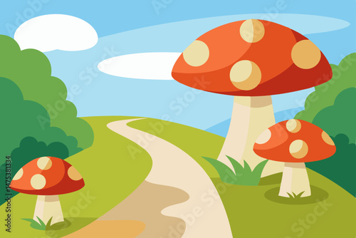 mushroom in the forest