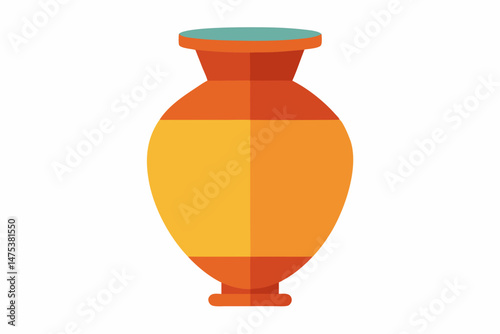 vase isolated on white background