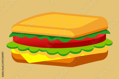 fast food vector illustration