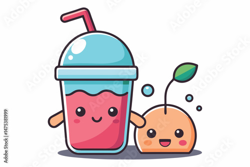 illustration of a bottle of milk