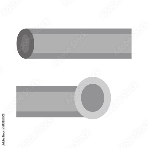Graphic illustration of grey sliders against White Background