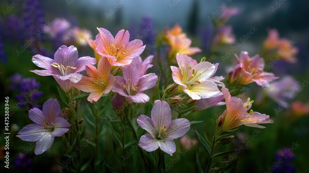 Obraz premium Flower Bloom in Field