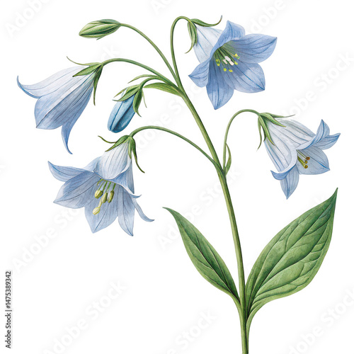 Virginia bluebell png blue flower png woodland bloom png native flower png spring wildflower png bell-shaped flower png forest plant png perennial flower png transparent background image