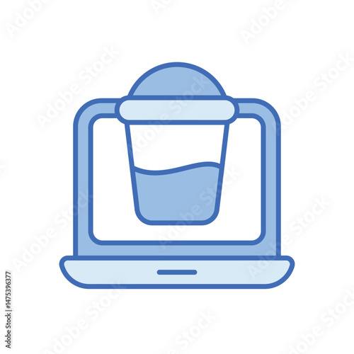 Online Order Vector icon