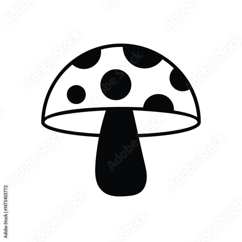 Mushroom Vector icon