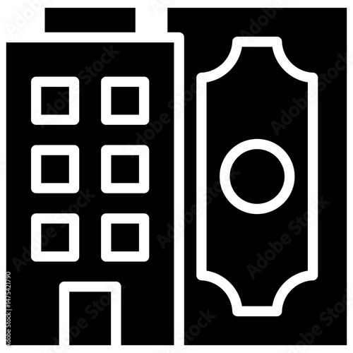 Bank Building Icon