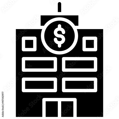 Bank Building Icon