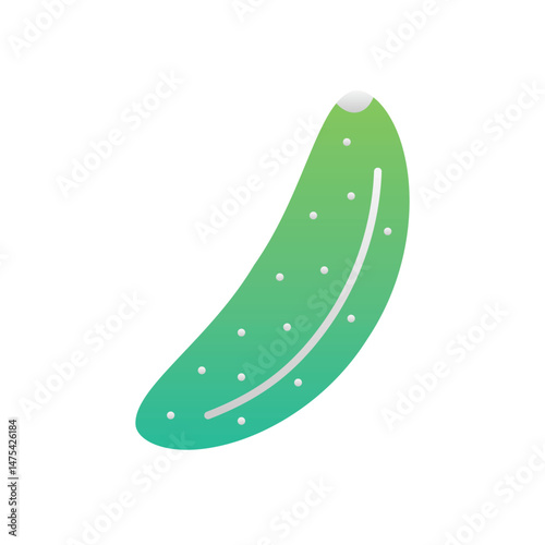 Cucumber Vector icon