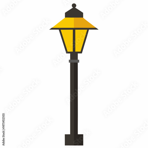 old street lamp