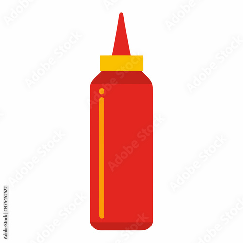 ketchup bottle and mustard