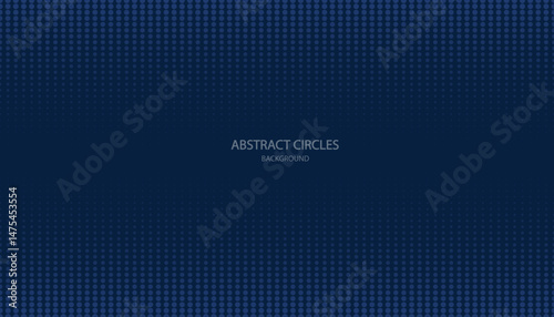 Halftone dot pattern on dark or navy blue background. Luxury abstract paper pattern for business cards, brochures, posters. Art & Illustration