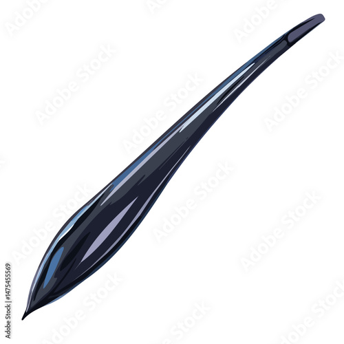 2D flat Eyebrow Gel vector illustration, isolated on a white background.