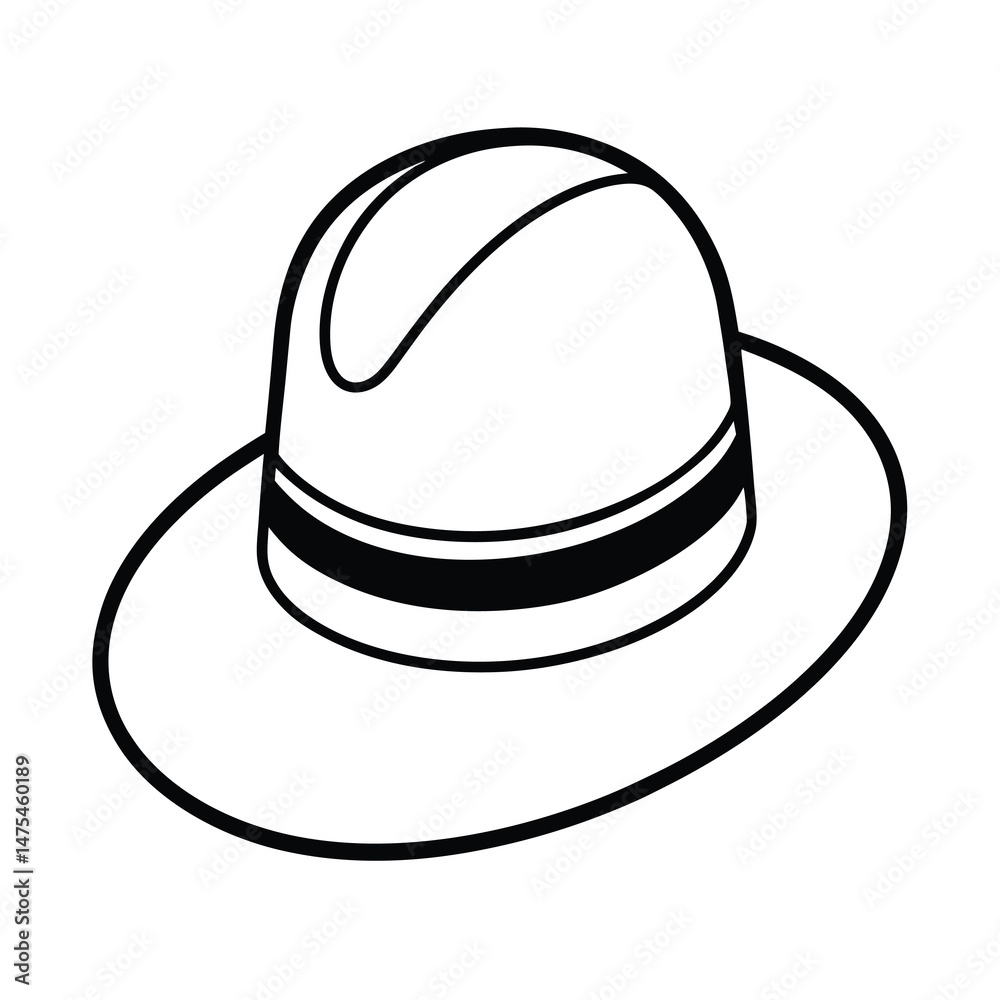 hat isolated on white hat isolated on white