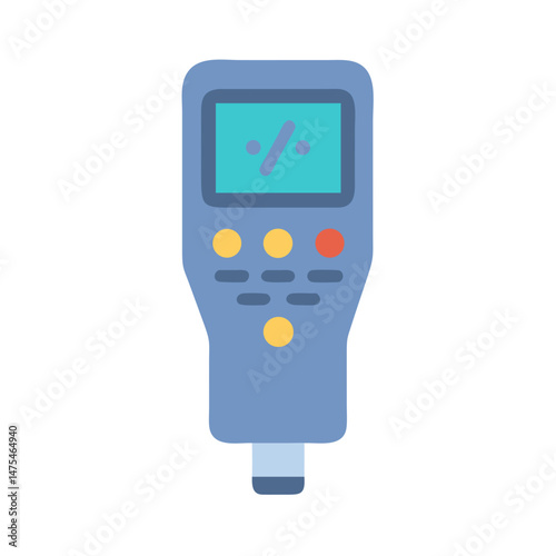 Moisture meter for wood measurement, percentage display