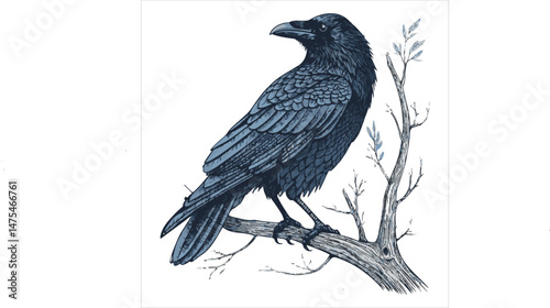 Crow Vector