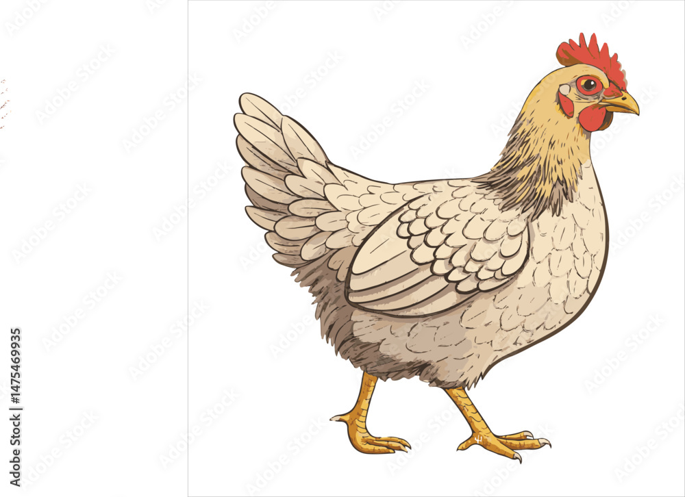 Fototapeta premium Chicken Vector