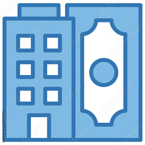 Bank Building Icon