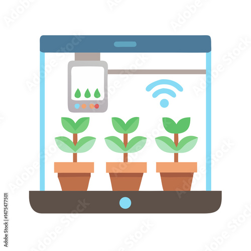 Smart Indoor Gardening System with Connectivity and Automation