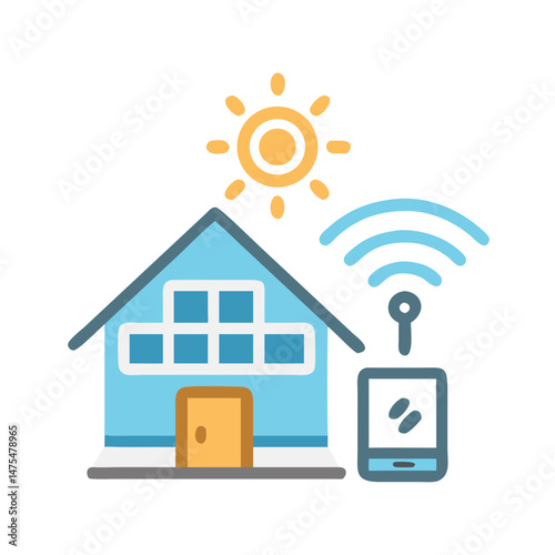 Smart Home Automation System Controlled by Smartphone App