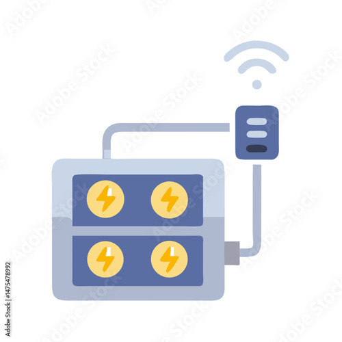 Smart Home Power Management System with Wifi Access