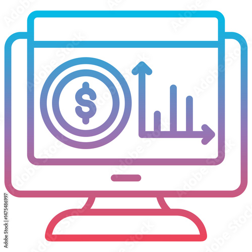 Financial Dashboard Icon